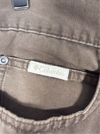 Jeans Columbia Uomo Marrone Straight Fit W30