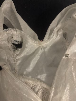 Vestido Nancy traje de noche, años 70