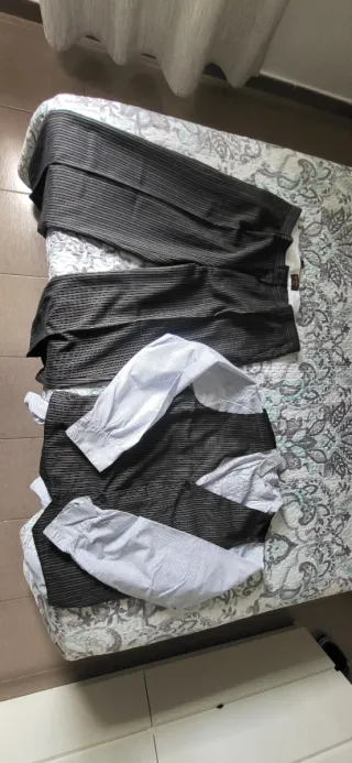 Chaleco Raya Gris Negro XXL