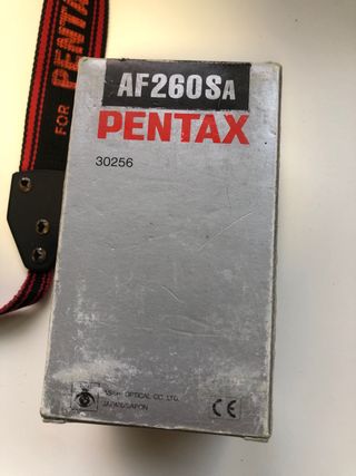 Cámara Pentax P30N + Objetivo Pentax-A Zoom 28-80