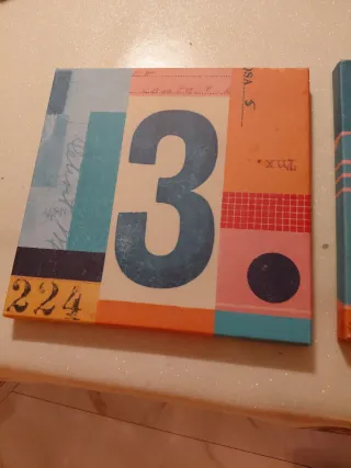 Cuadros decorativos números