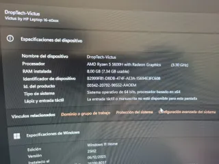 Ordenador HP Victus PC GAMING