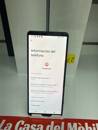 Sony Xperia 5 IV 8/128GB Negro como nuevo