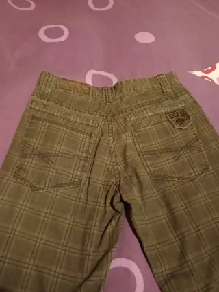 Pantalón cuadros chico Springfield