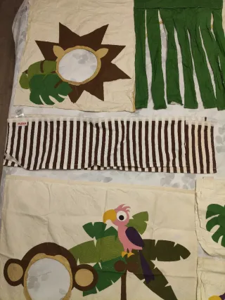 Tende in tessuto per letto