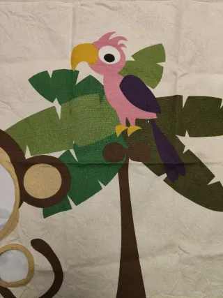 Tende in tessuto per letto