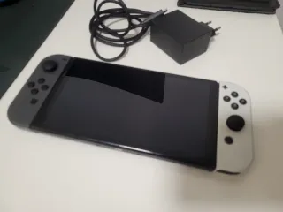 Nintendo Switch OLED Gris y Blanco