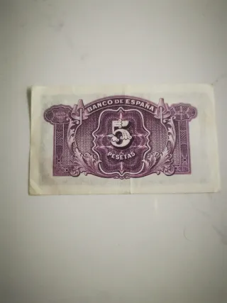 Billete 5 Pesetas Banco de España 1935