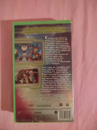 Película VHS Digimon: La Película