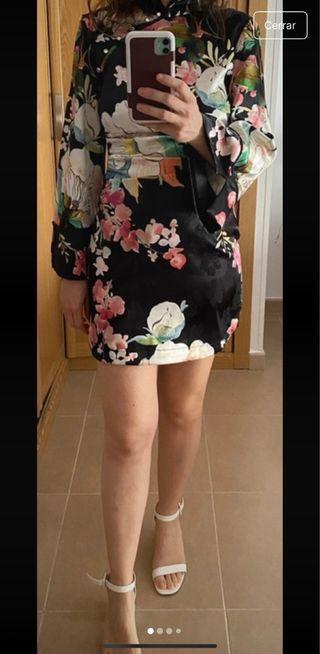 Vestido estampado floral