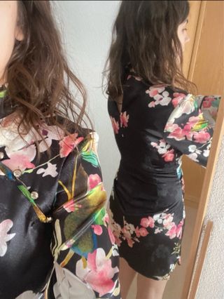 Vestido estampado floral