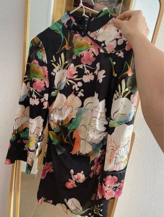 Vestido estampado floral