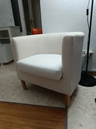 Butaca Ikea beige