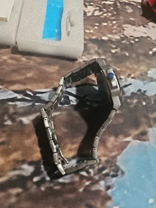 Reloj NIBOSI Acero Azul Hombre