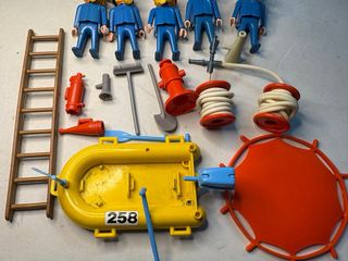 Playmobil 3491 Bomberos Vintage Barca Amarilla