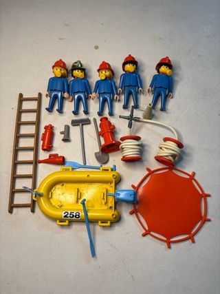 Playmobil 3491 Bomberos Vintage Barca Amarilla