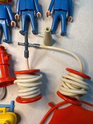 Playmobil 3491 Bomberos Vintage Barca Amarilla