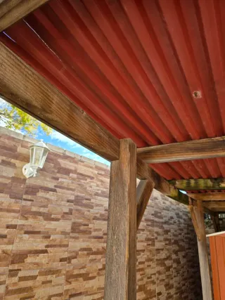 Pérgola de madera
