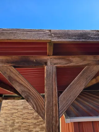 Pérgola de madera