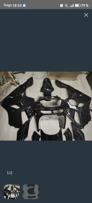 Kit Carenado Kawasaki Ninja ZX6R Negro (1994-1997)