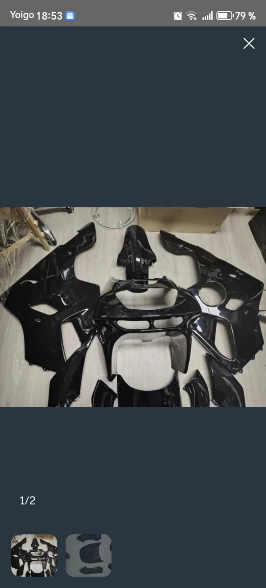 Kit Carenado Kawasaki Ninja ZX6R Nero (1994-1997)