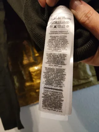 Jersey Pedro del Hierro Verde Oliva Talla XL