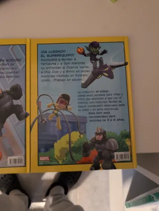 Comic para niños, Spidey y su superequipo 1 y 2