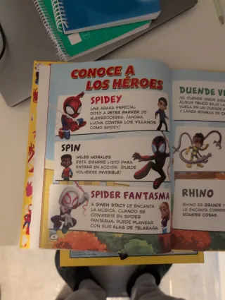 Comic para niños, Spidey y su superequipo 1 y 2