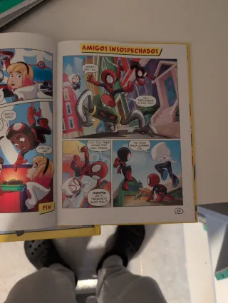 Comic para niños, Spidey y su superequipo 1 y 2