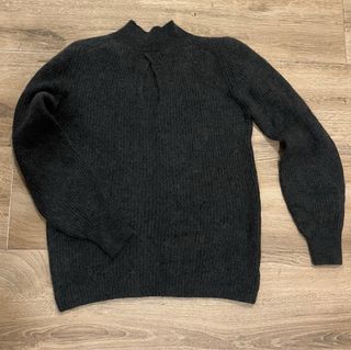 Jersey COS lana y alpaca oversize gris