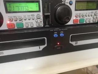Reproductor DJ Dual CD Stage Line CD-260