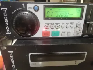 Reproductor DJ Dual CD Stage Line CD-260