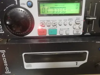 Reproductor DJ Dual CD Stage Line CD-260