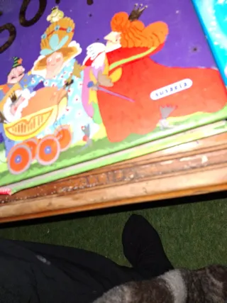 Libros infantiles uno de ellos educativo.