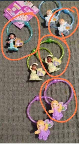 Lote judith figuras Disney Princess