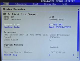 HP Proliant MicroServer - 2GB RAM - 500GB