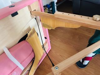 Camilla para masajes