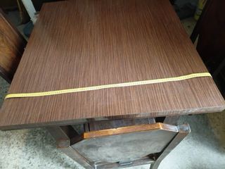 Mesa de comedor de madera Antigua