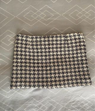 Minifalda tweed Mango