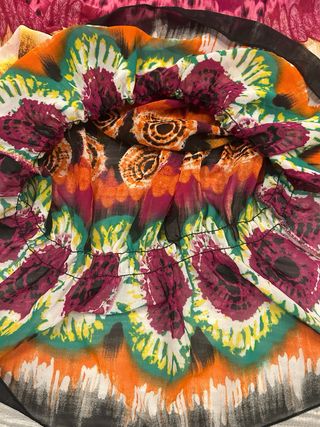 Blusa Gasa Lulu.H Paris Multicolor Talla Única