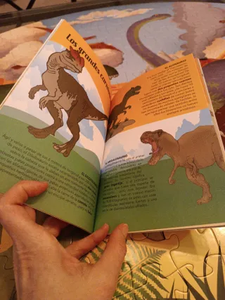 Puzzle Ovalado Dinosaurios Sassi Science 205 Pieza