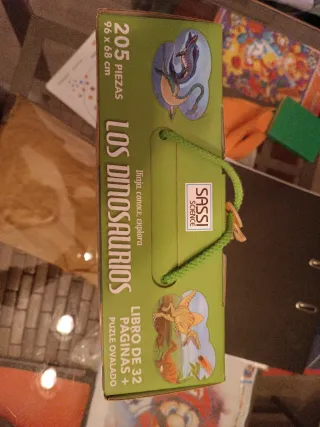 Puzzle Ovalado Dinosaurios Sassi Science 205 Pieza
