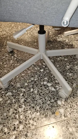 Silla Gaming Ikea Gris Acolchada