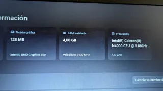 Ordenador portátil HP blanco