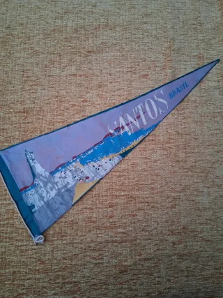 Banderín Antiguo Santos Brasil