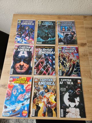 Lote cómics Capitán América Ta-Nehisi Coates grapa
