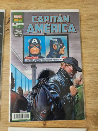 Lote cómics Capitán América Ta-Nehisi Coates grapa