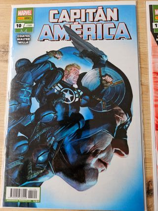 Lote cómics Capitán América Ta-Nehisi Coates grapa