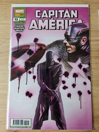 Lote cómics Capitán América Ta-Nehisi Coates grapa