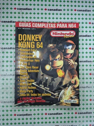 Guía Completa Nintendo 64 Donkey Kong 64